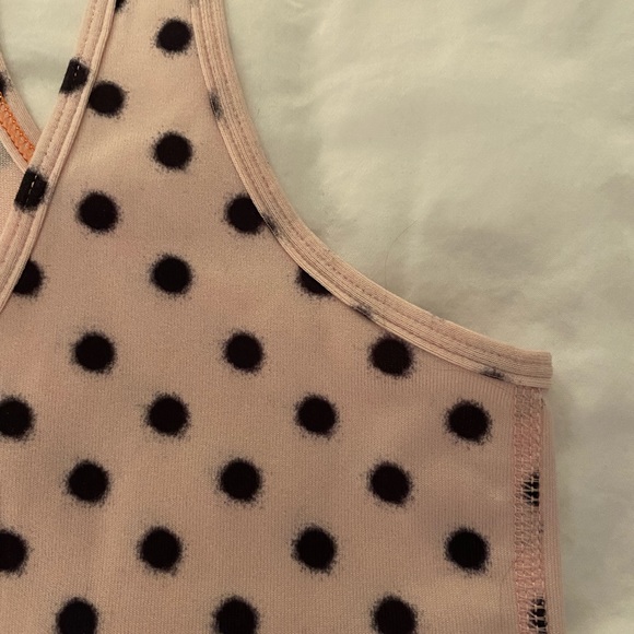 Bundle of 2 Lululemon polka dot racerback tanks - Picture 6 of 10